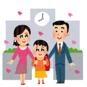 入学式,日本,小学校,中学校